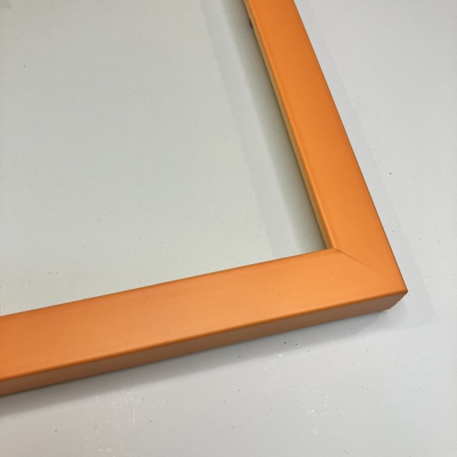Orange mat træramme profil 5023