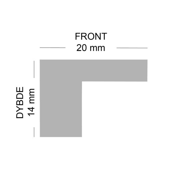 14x20 mm profii